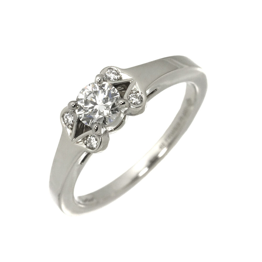 CARTIER Silver Diamond Ring